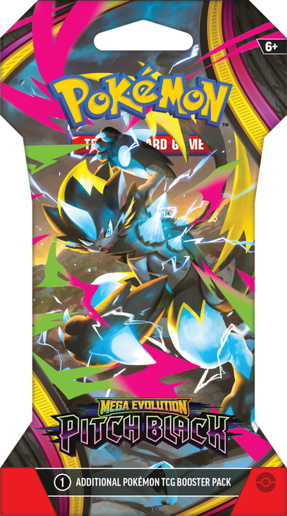 Pokémon TCG: Mega Evolution - Pitch Black Sleeved Booster