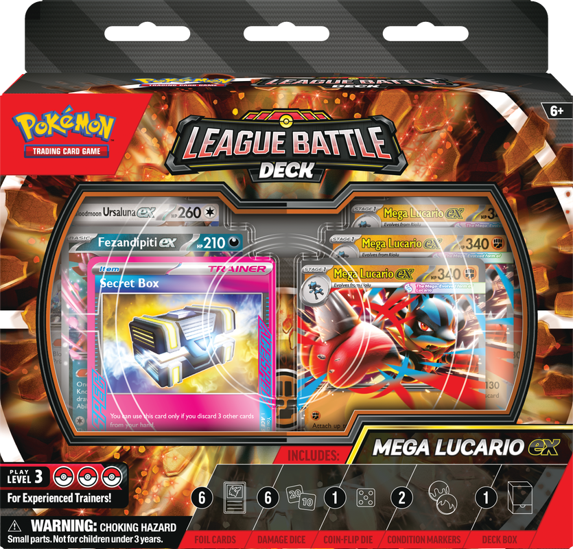 Pokémon TCG: Mega Lucario ex League Battle Deck