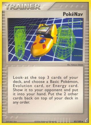 Pokenav (83) Reverse Holofoil - Crystal Guardians