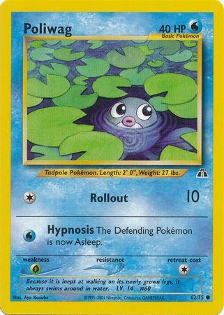 Poliwag (62) (Unlimited) - Neo Discovery