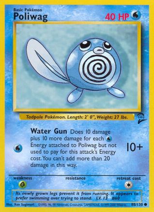 Poliwag (88) - Base Set 2