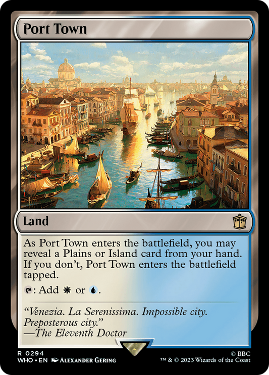 Port Town (294) Foil - Doctor Who