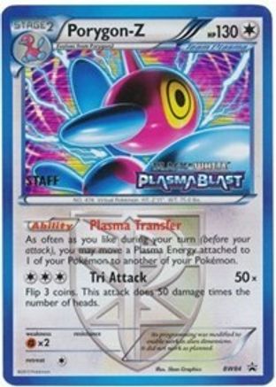 Porygon-Z (Team Plasma) [Staff] (BW84) Holofoil - Black Star Promos