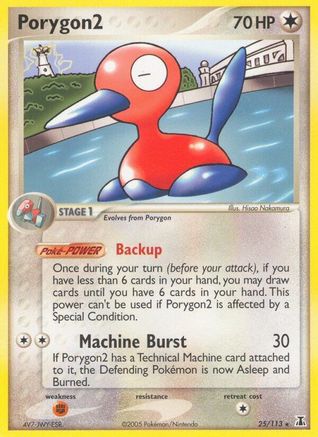 Porygon2 (25) Reverse Holofoil - Delta Species