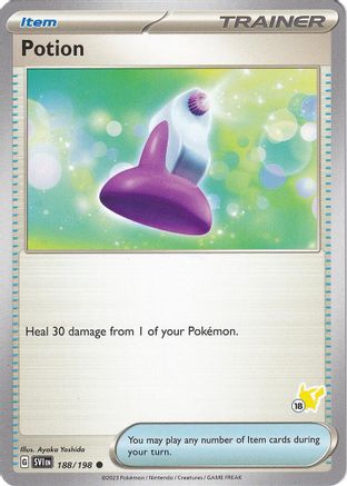 Potion (#18 Pikachu) (188) - Battle Academy 2024