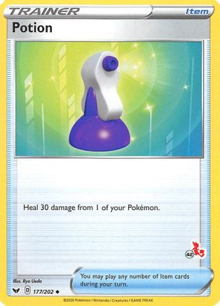 Potion (#42 Cinderace) (177) - Battle Academy 2022
