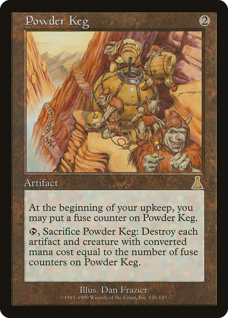 Powder Keg (136) Foil - Urza's Destiny
