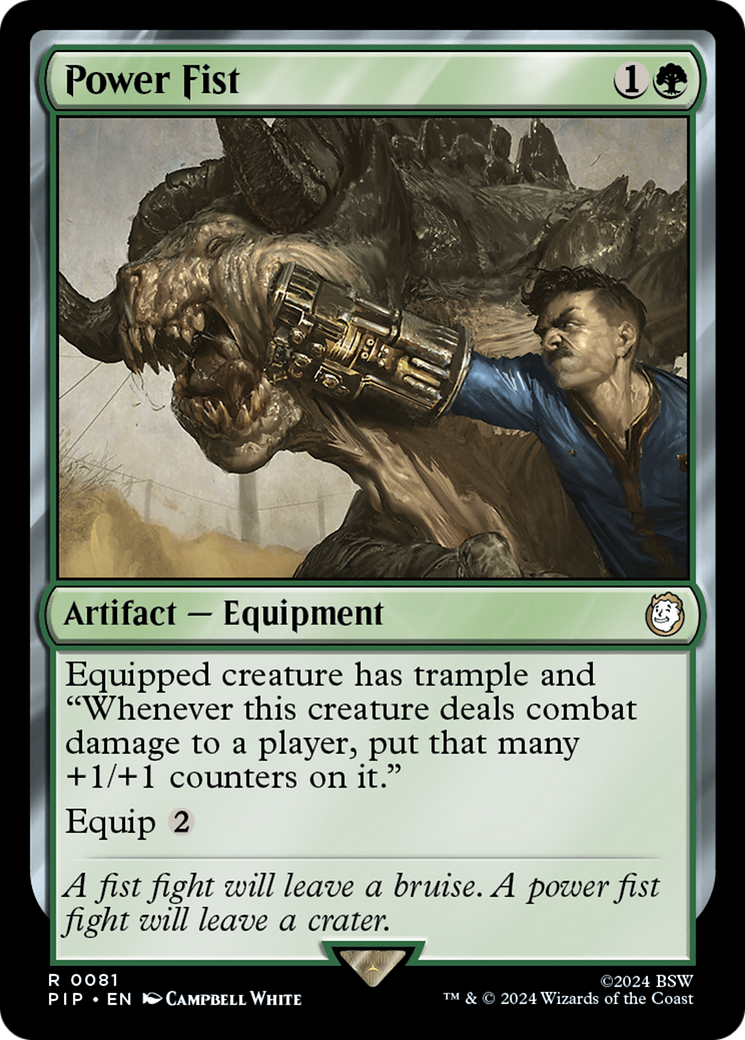 Power Fist (081) Foil - Fallout