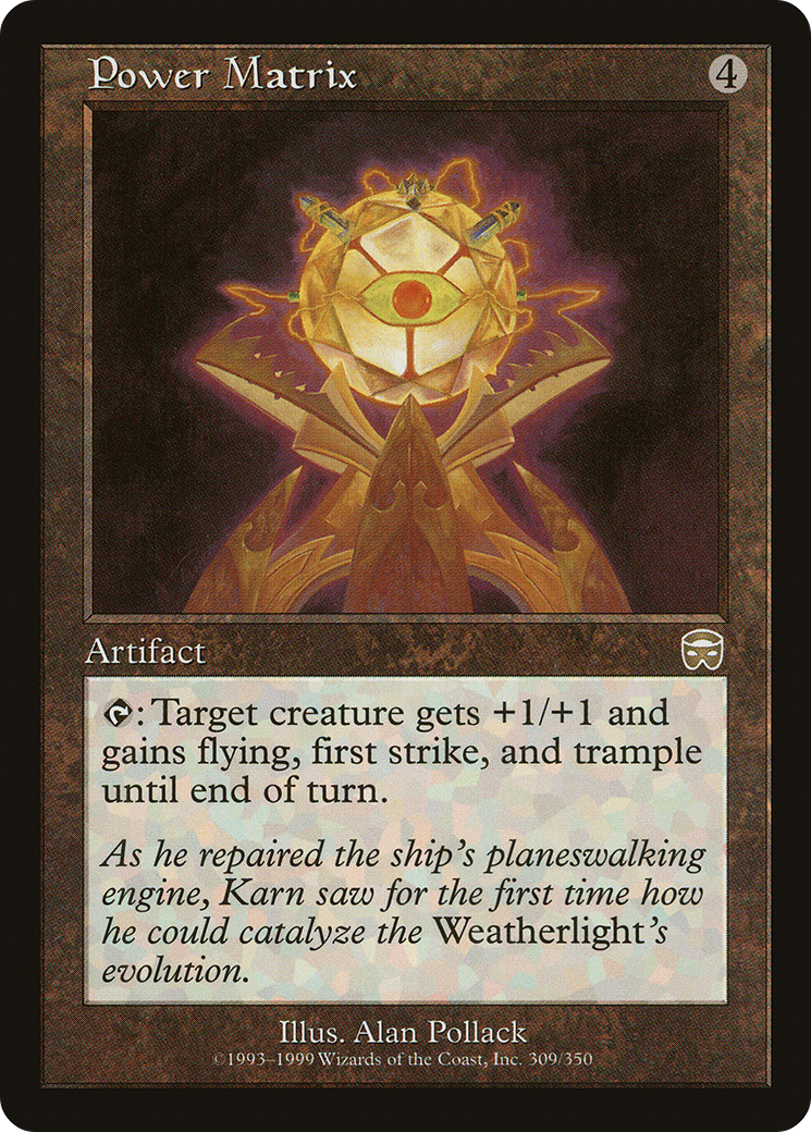 Power Matrix (309) Foil - Mercadian Masques