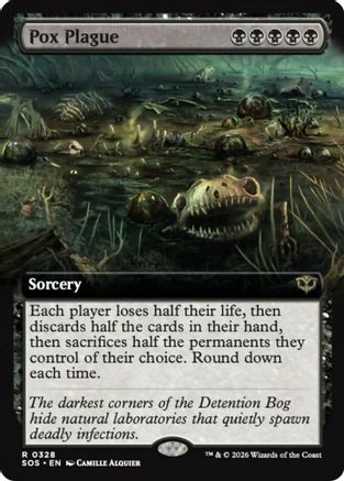 Pox Plague (Extended Art) (328) - Secrets of Strixhaven