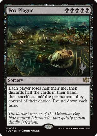 Pox Plague (Promo Pack) (094) Foil - Secrets of Strixhaven