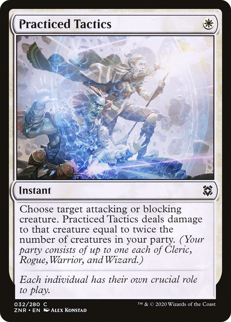 Practiced Tactics (032) - Zendikar Rising Foil