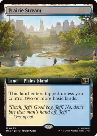 Prairie Stream (Extended Art) (485) - Commander: Marvel Super Heroes