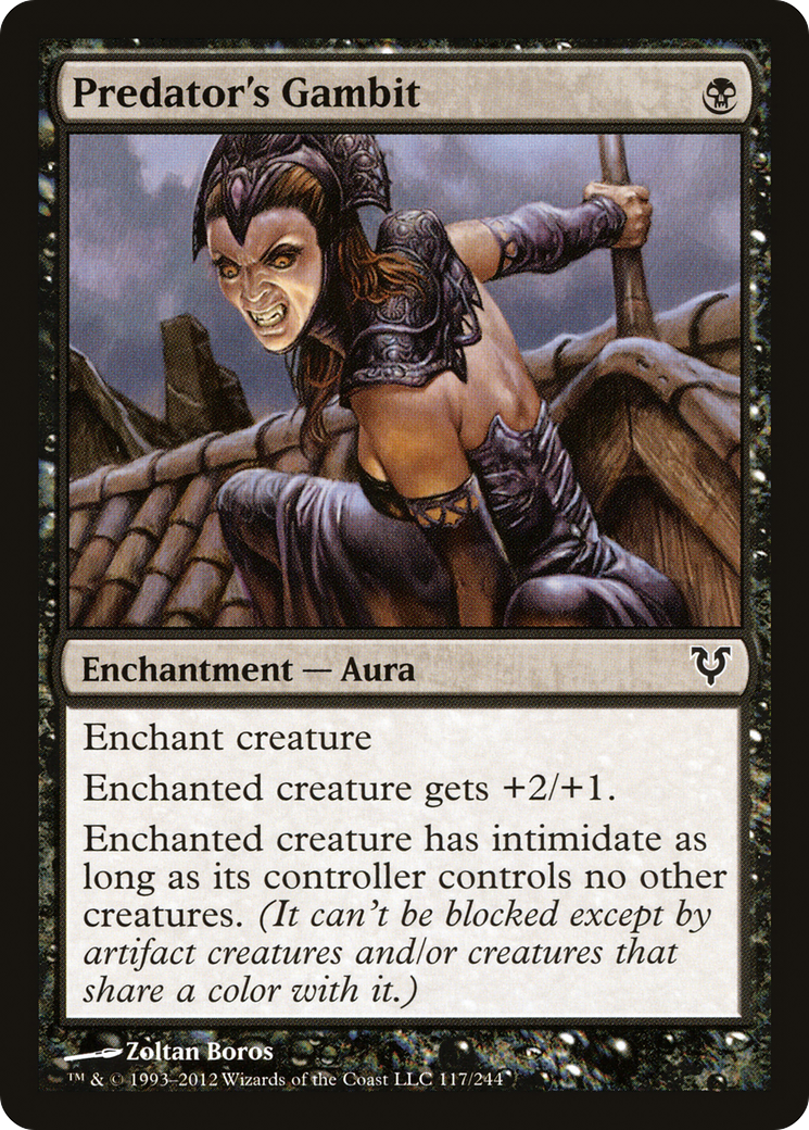 Predator's Gambit (117) Foil - Avacyn Restored
