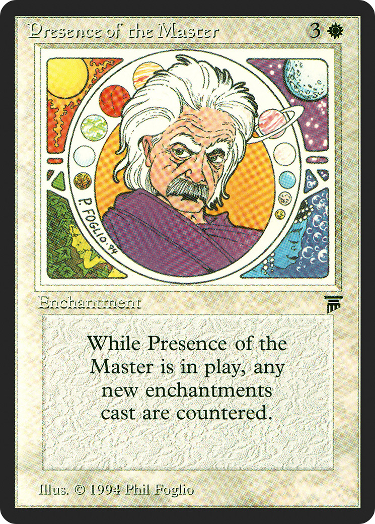 Presence of the Master - Legends