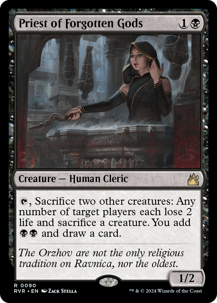 Priest of Forgotten Gods (090) - Ravnica Remastered