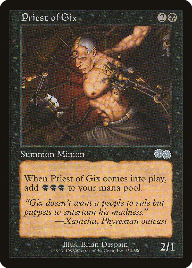 Priest of Gix (150) - Urza's Saga