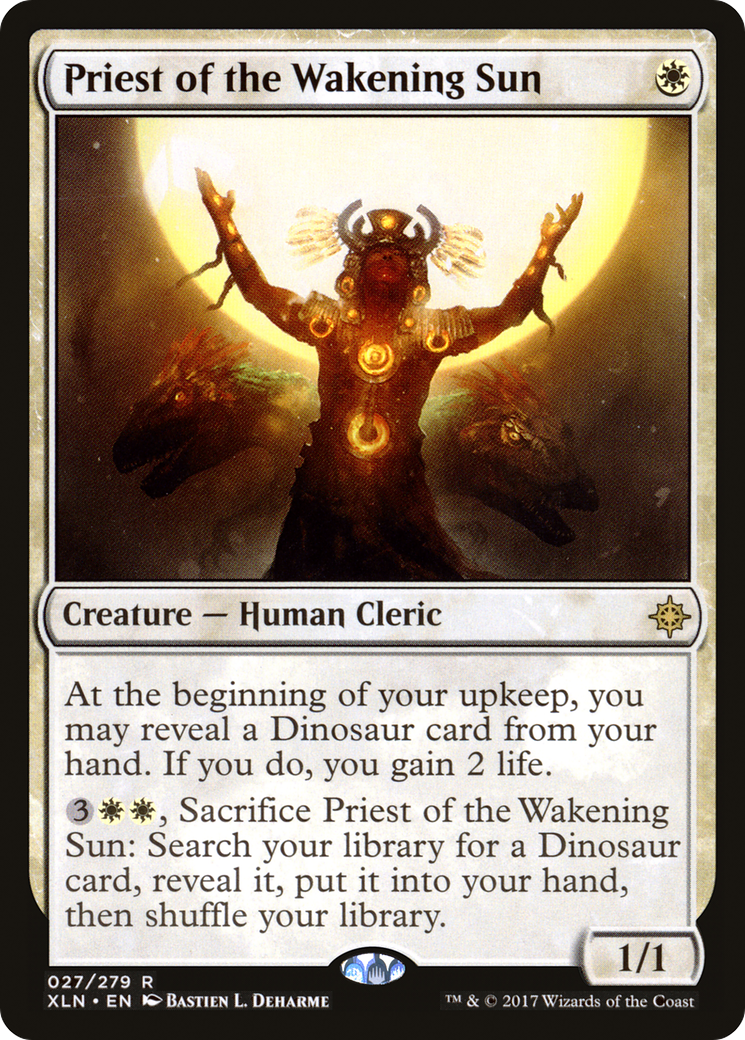 Priest of the Wakening Sun (027) Foil - Ixalan