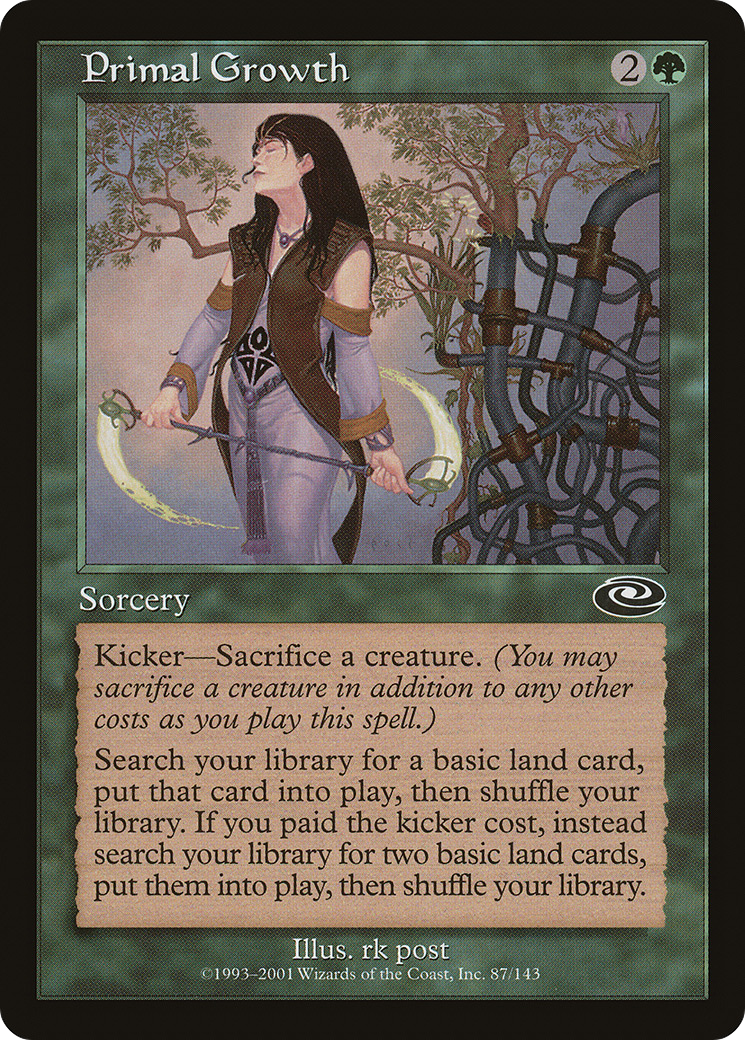 Primal Growth (087) Foil - Planeshift