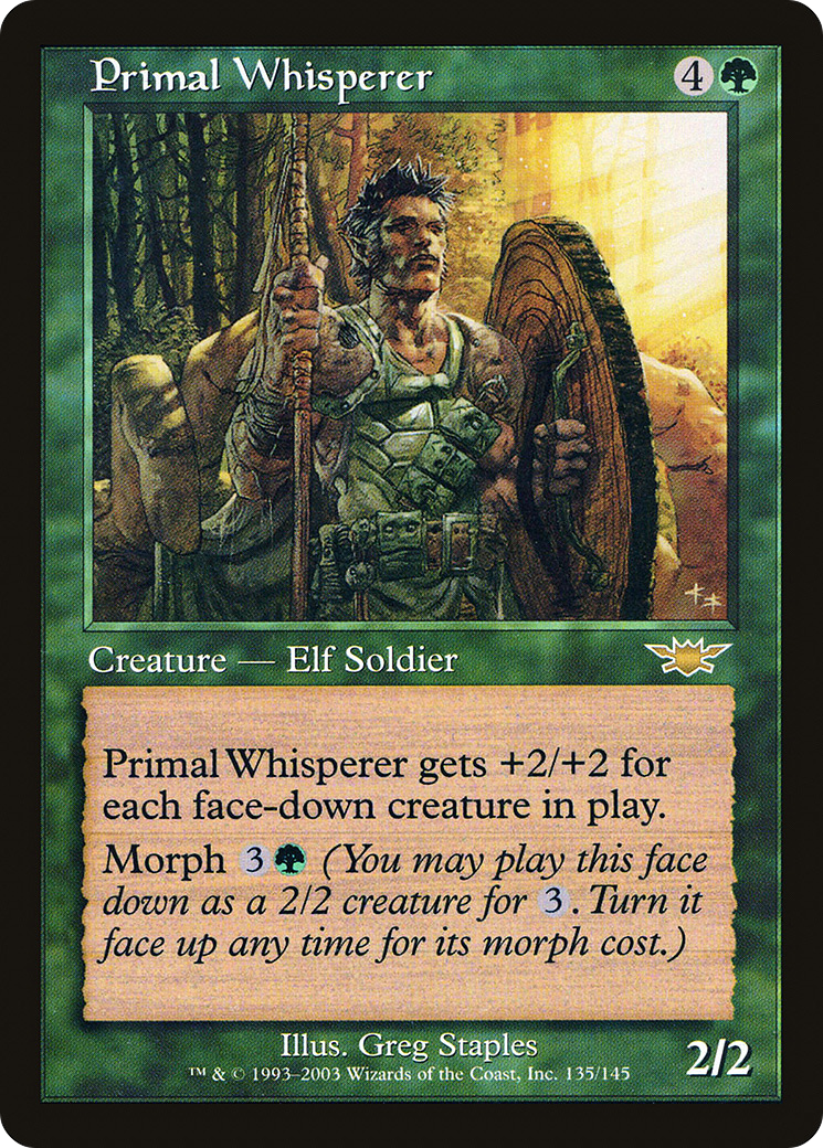 Primal Whisperer (135) Foil - Legions