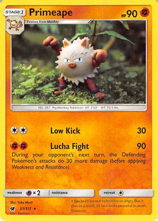 Primeape (51) - Crimson Invasion