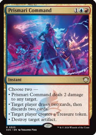 Prismari Command (323) - Commander: Secrets of Strixhaven