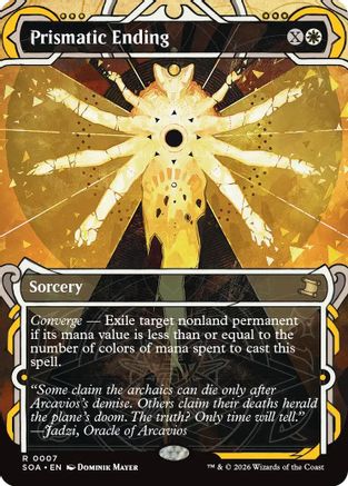 Prismatic Ending (007) Foil - Secrets of Strixhaven: Mystical Archive