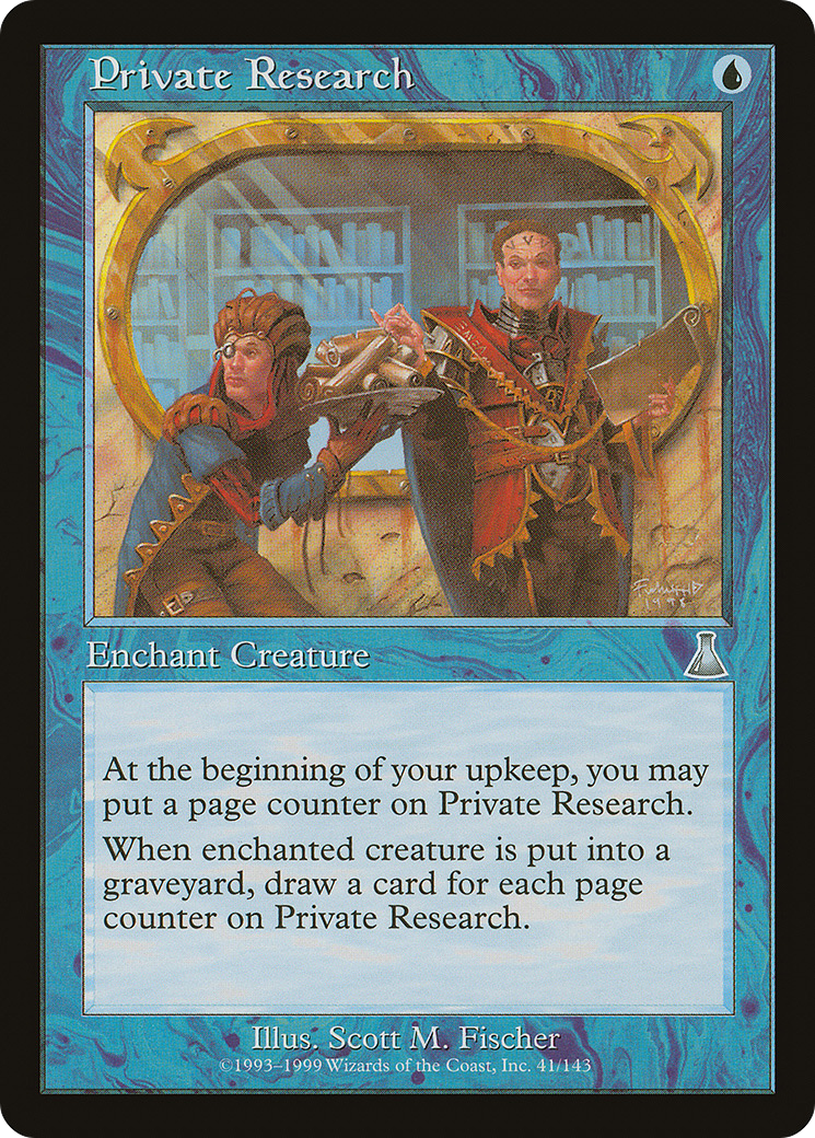 Private Research (041) - Urza's Destiny