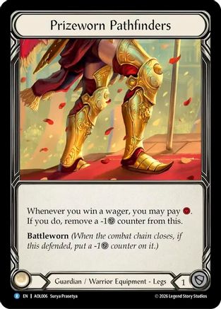 Prizeworn Pathfinders (AOL006) Rainbow Foil - Armory Deck: Olympia