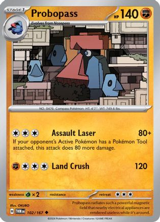 Probopass (102) Reverse Holofoil - Twilight Masquerade