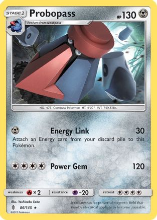 Probopass (86) Reverse Holofoil - Guardians Rising