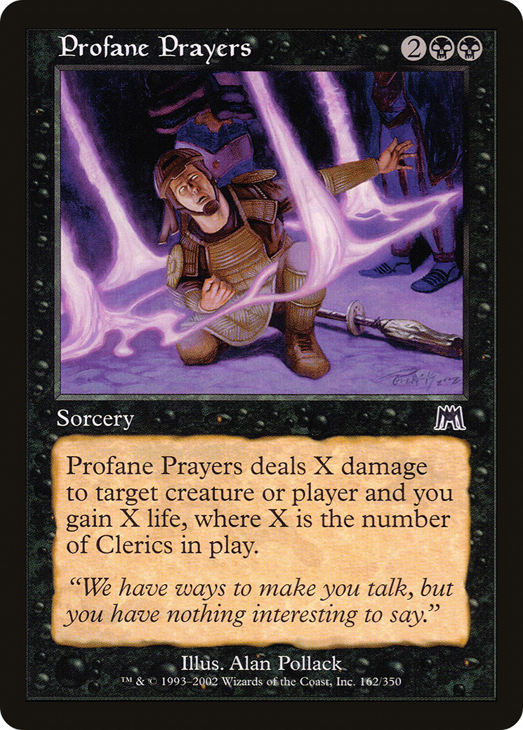 Profane Prayers (162) Foil - Onslaught