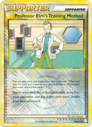 Professor Elm's Training Method (League Promo) (100) Reverse Holofoil - League & Championship Cards
