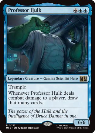 Professor Hulk (037) - Commander: Marvel Super Heroes