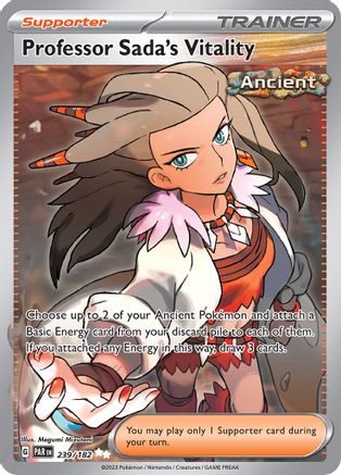 Professor Sada's Vitality (Full Art) (239) Holofoil - Paradox Rift