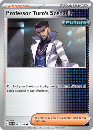 Professor Turo's Scenario (171) Reverse Holofoil - Paradox Rift