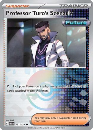 Professor Turo's Scenario (Poke Ball Pattern) (121) Reverse Holofoil - Prismatic Evolutions