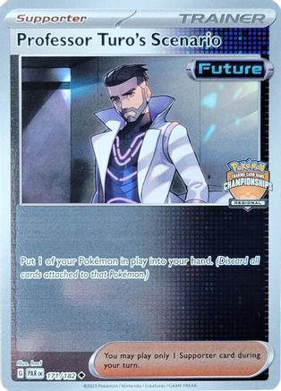 Professor Turo's Scenario (Regional Championship) (171) Reverse Holofoil - League & Championship Cards