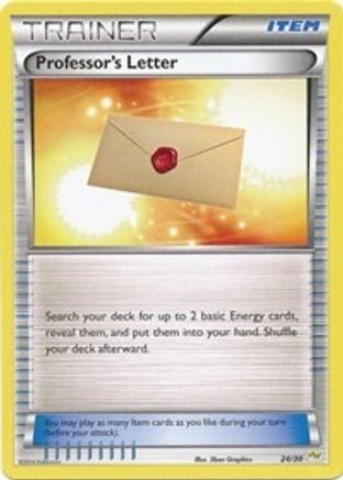Professor's Letter (Noivern) (24) - Trainer Kit: Sylveon & Noivern