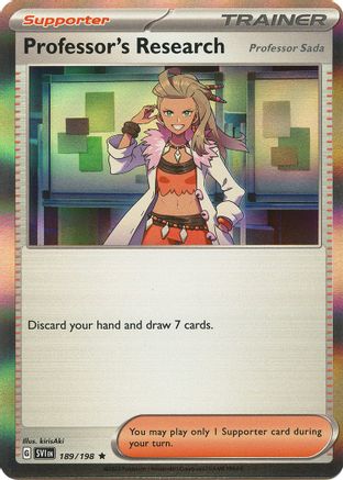 Professor's Research (189) Reverse Holofoil - Scarlet & Violet