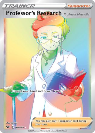 Professor's Research (209) Holofoil - Sword & Shield
