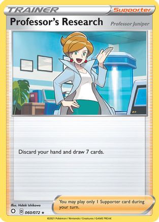 Professor's Research (60) Reverse Holofoil - Shining Fates