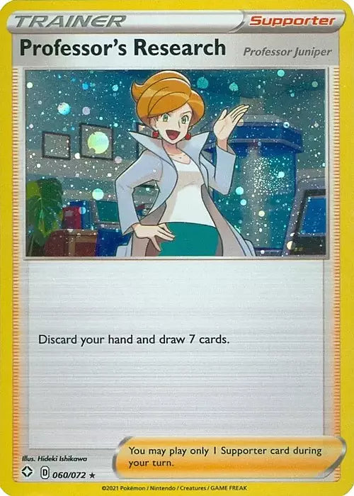 Professor's Research (Cosmos Holo) (Deck Exclusives) (60) Holofoil - Shining Fates