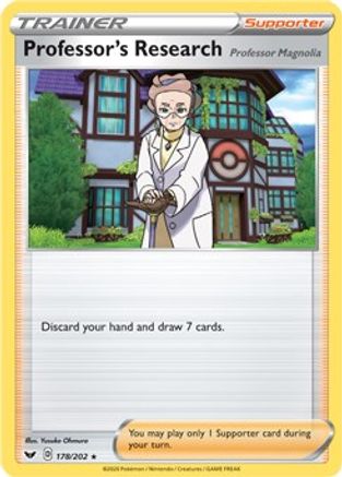 Professor's Research (Deck Exclusives) (178) - Sword & Shield