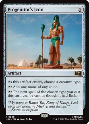 Progenitor's Icon (208) Surge Foil - Commander: Marvel Super Heroes