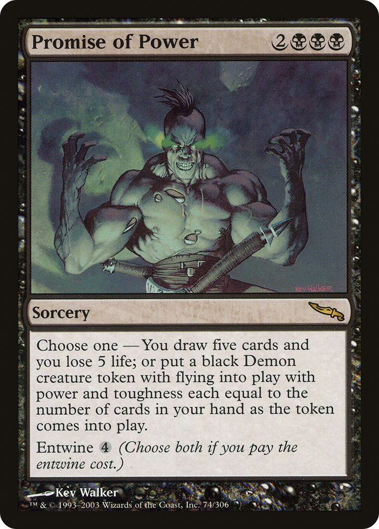 Promise of Power (074) Foil - Mirrodin