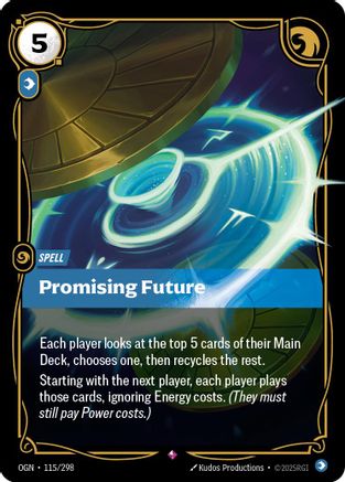 Promising Future (115) Foil - Origins