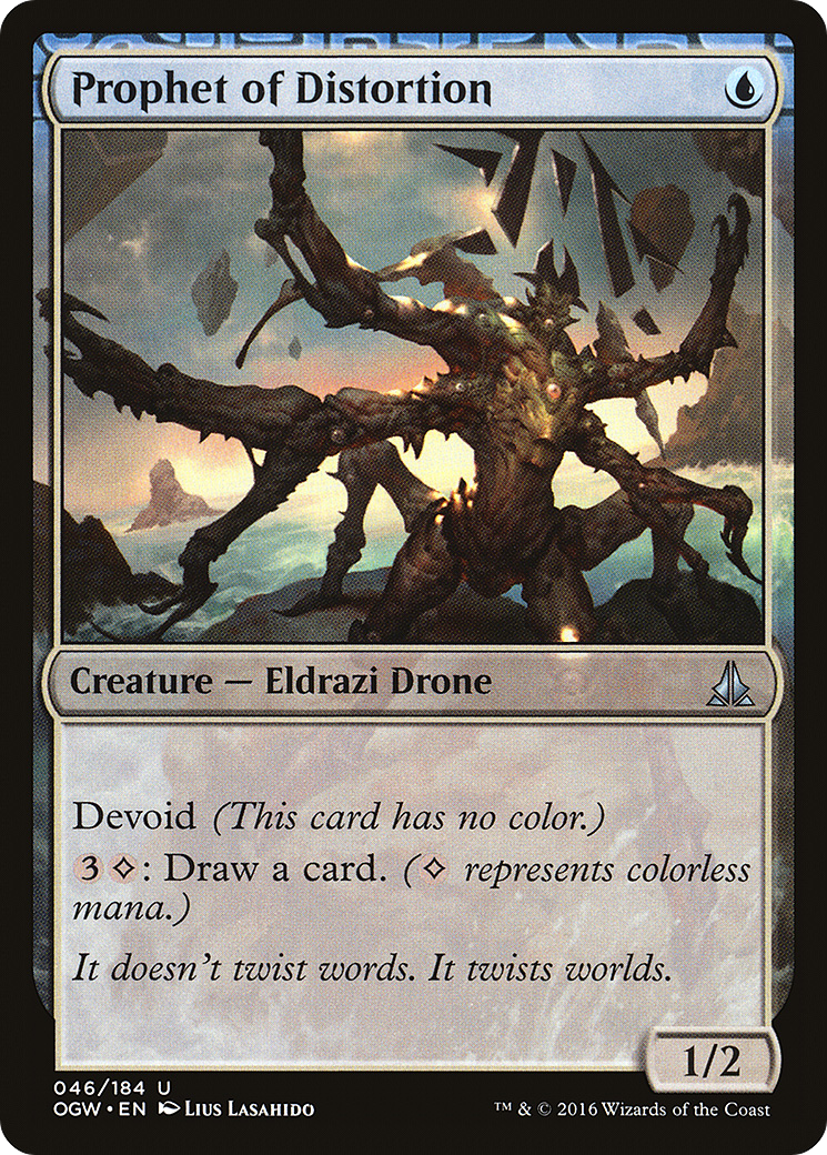 Prophet of Distortion (046) Foil - Oath of the Gatewatch