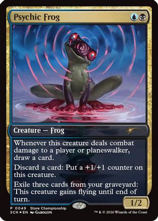 Psychic Frog (049) Foil - Game Day & Store Championship Promos