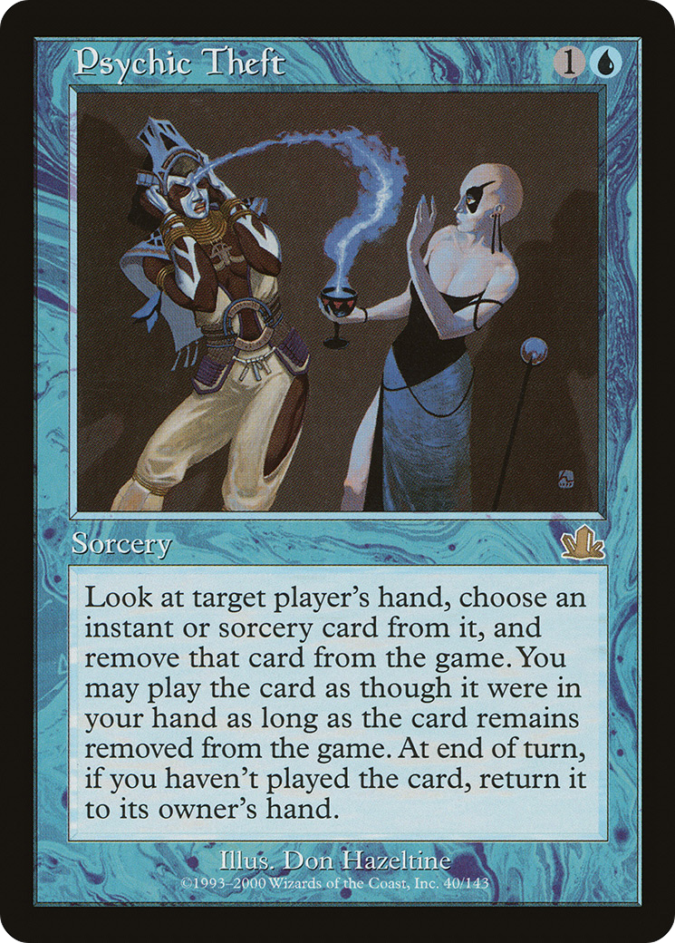 Psychic Theft (040) Foil - Prophecy